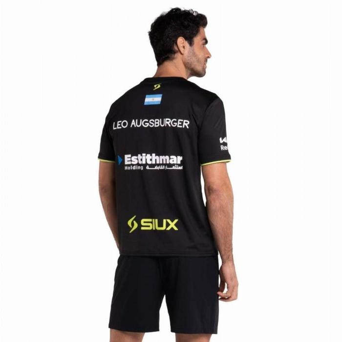 SIUX FENIX BLACK T-SHIRT BY. LEO AUGSBURGER