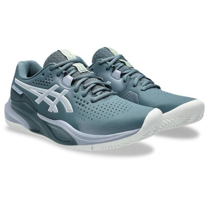 ASICS GEL CHALLENGER 15 CLAY GREEN STEEL GREY SHOES