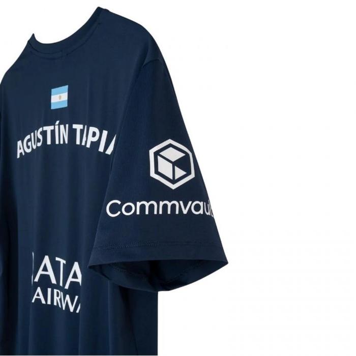 NOX SPONSOR AT10 DARK BLUE T-SHIRT 2026  BY AGUSTIN TAPIA