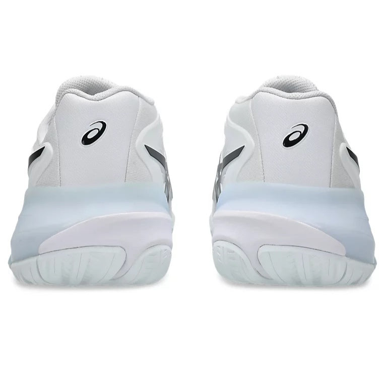 PADEL/TENNIS SHOES ASICS GEL RESOLUTION X WIDE WHITE BLACK SHOES