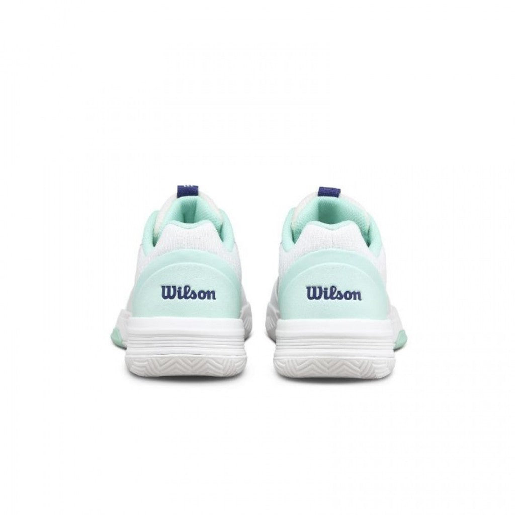 PADEL/TENNIS SHOES WILSON COURTGLIDE WHITE AQUAMARINE WOMAN SHOES