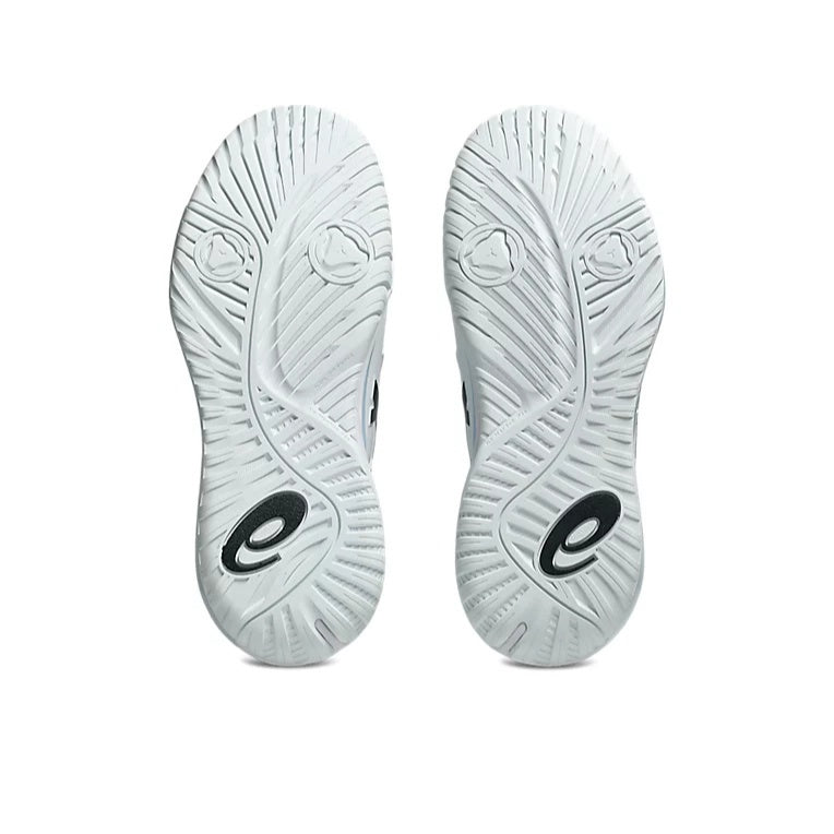 PADEL/TENNIS SHOES ASICS GEL RESOLUTION X WIDE WHITE BLACK SHOES