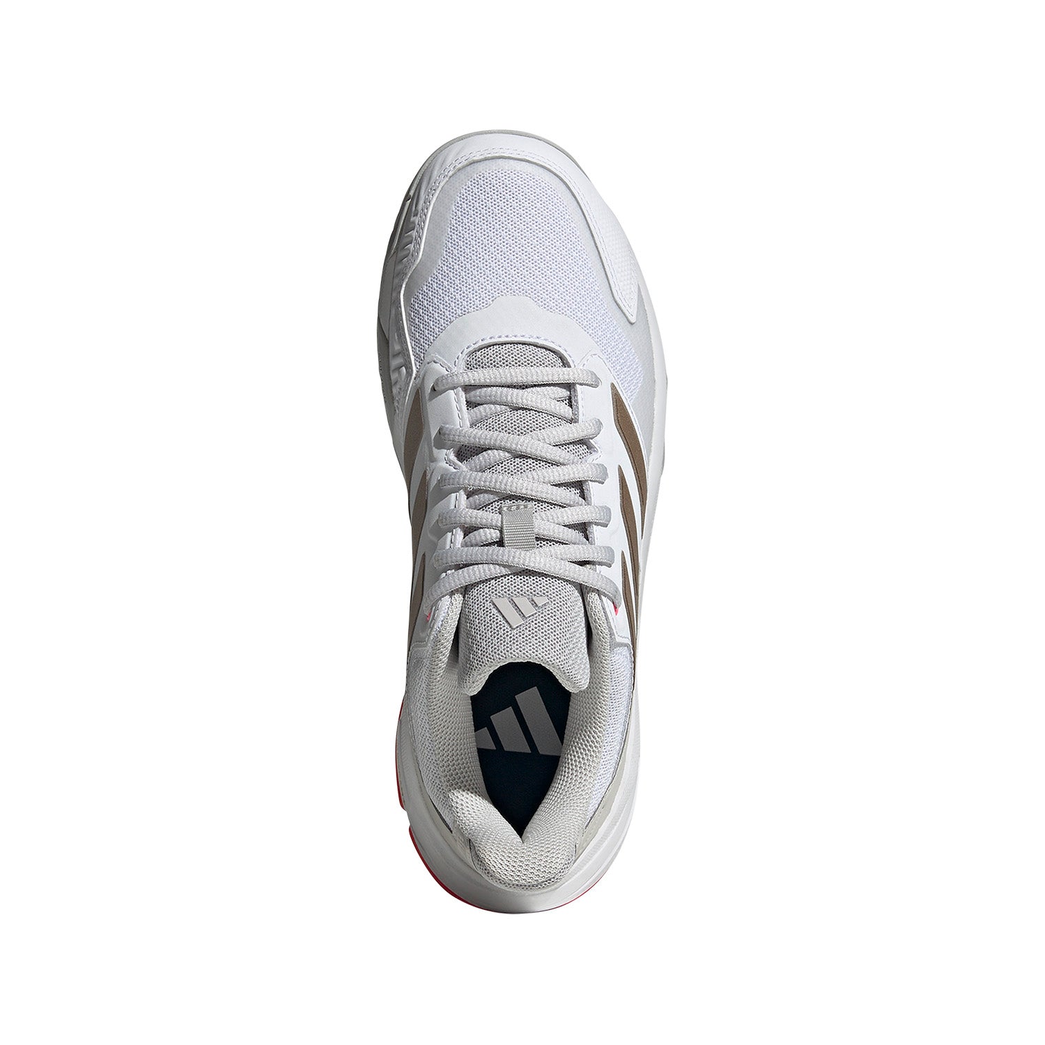 ADIDAS COURTJAM CONTROL 3 WHITE SILVER RED WOMAN SHOES