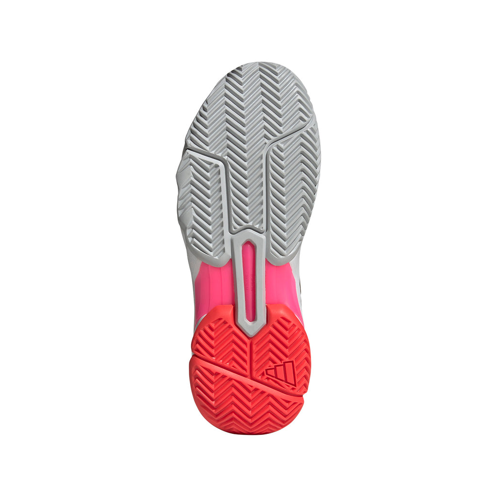 ADIDAS COURTJAM CONTROL 3 WHITE SILVER RED WOMAN SHOES