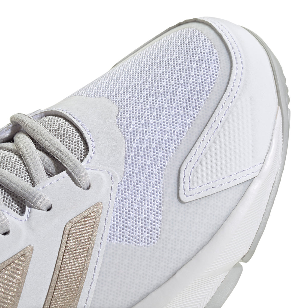 ADIDAS COURTJAM CONTROL 3 WHITE SILVER RED WOMAN SHOES