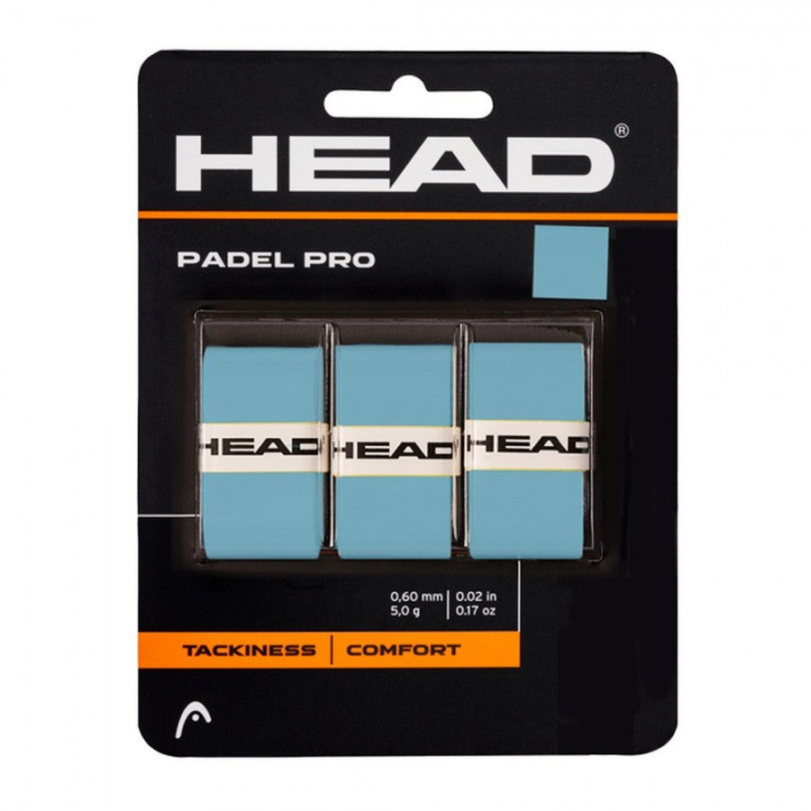 HEAD OVERGRIPS BLUE 3 PACK