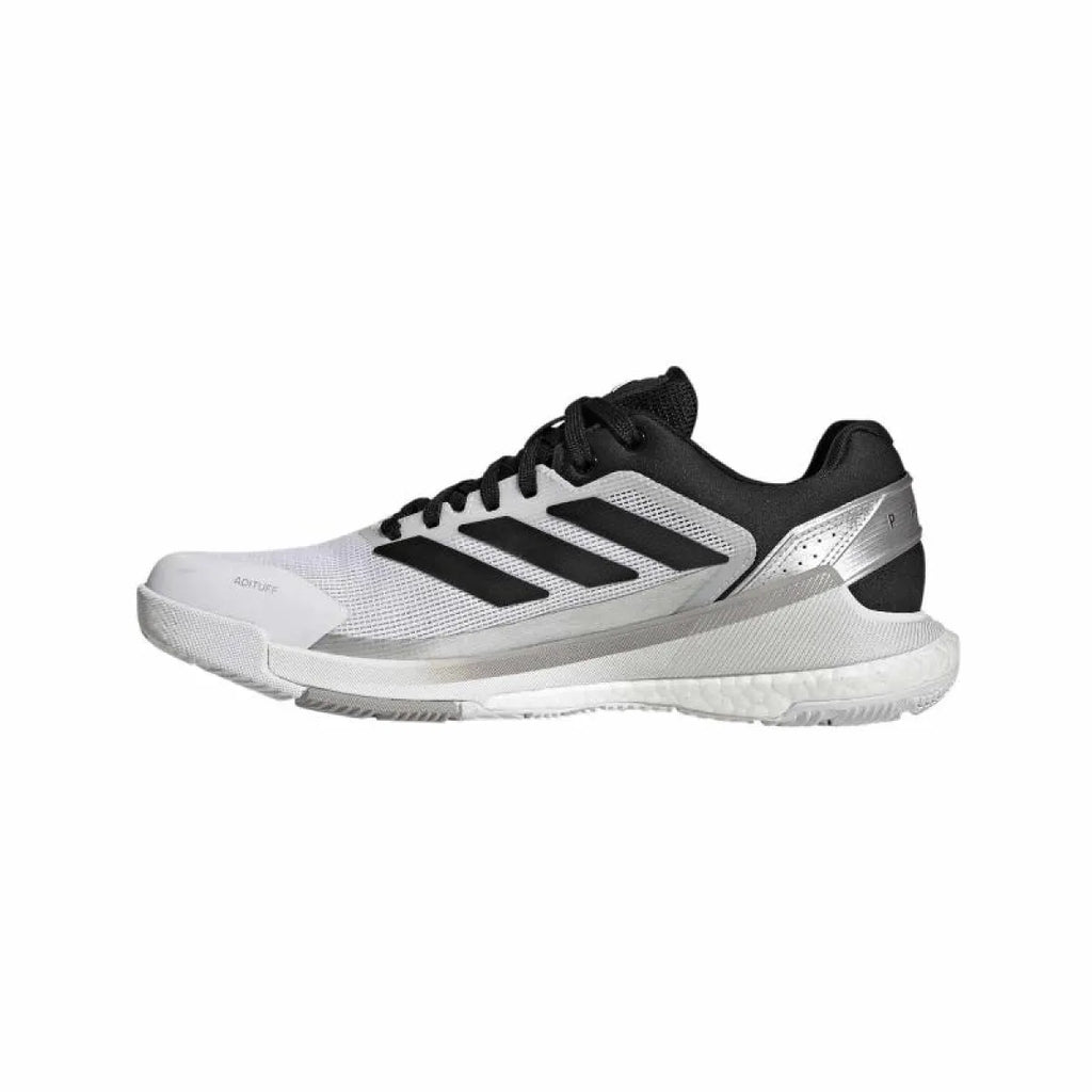 Padel/Tennis Shoes Adidas Crazyquick Boost White Black Silver Shoes