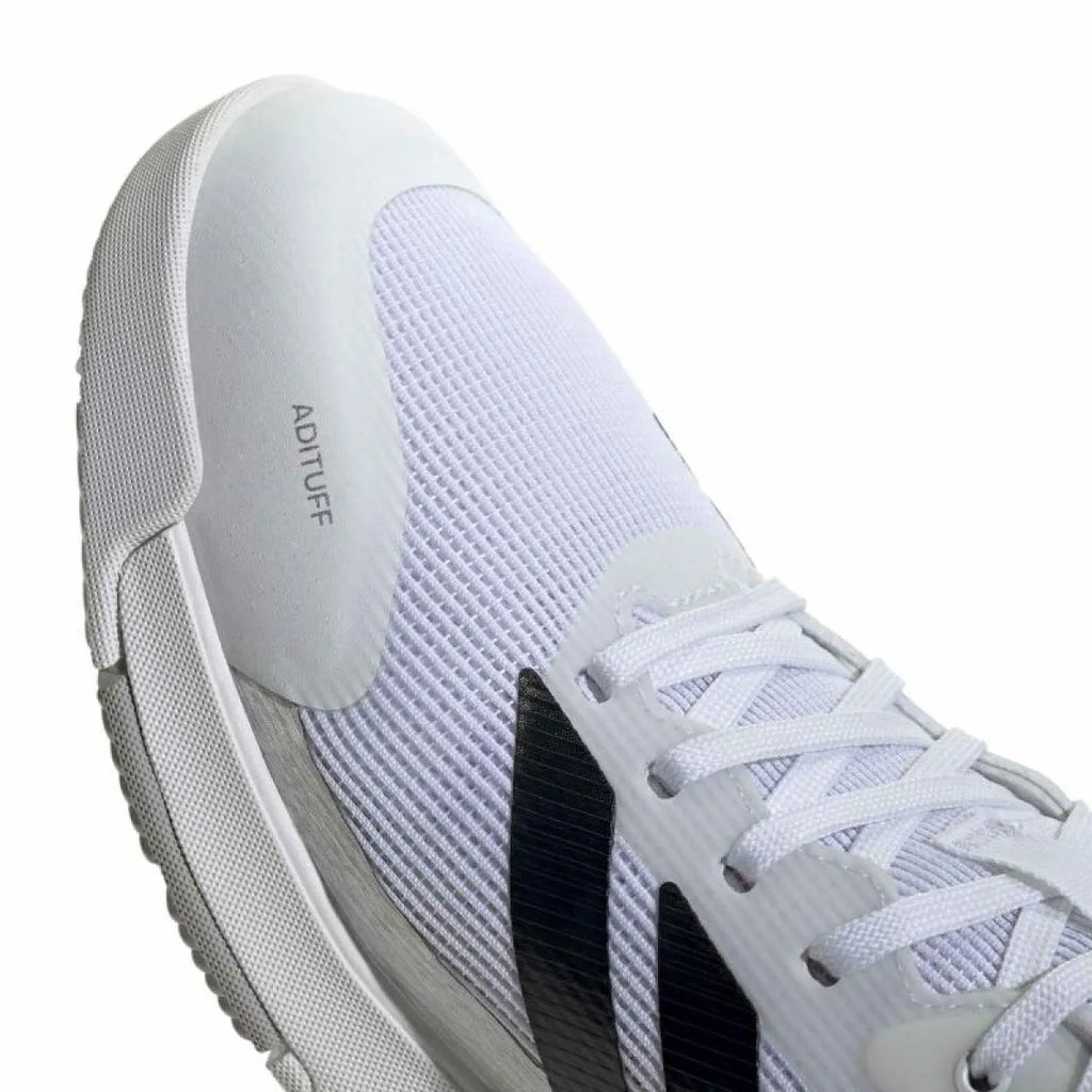 Padel/Tennis Shoes Adidas Crazyquick LS White Silver Shoes