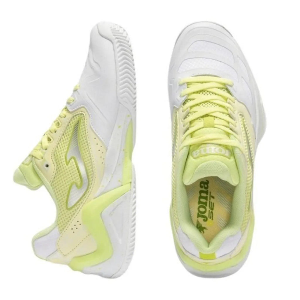 PADEL/TENNIS SHOES JOMA SET 2611 WHITE YELLOW WOMAN SHOES