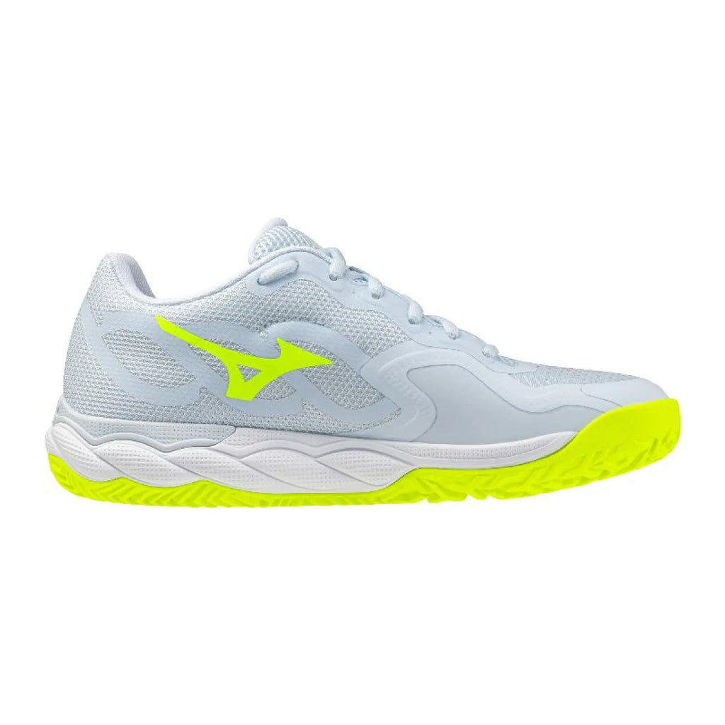MIZUNO WAVE ENFORCE COURT CLAY LIGHT BLUE FLUORESCEN